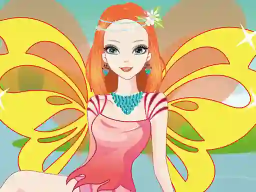 Mäng Fairy of Lake Dressup Internetis
