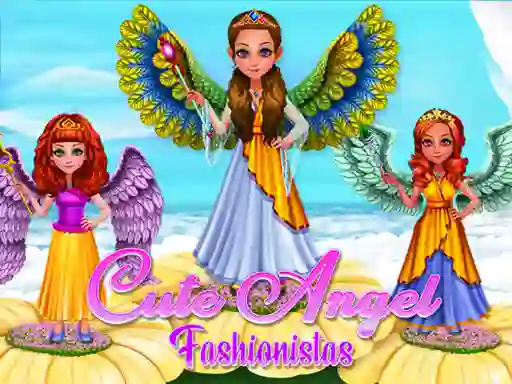 Mäng Cute Angel Fasionistas Internetis