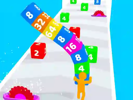 Mäng Cube Stack 2048 Internetis