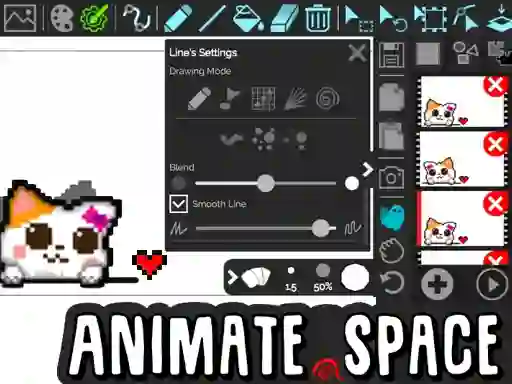Mäng Animate Space Internetis