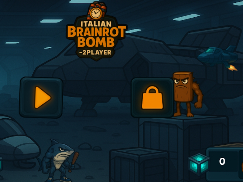 Mäng Itaalia Brainrot Bomb 2-mängija Internetis