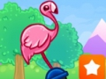 Mäng Flamingo surfer  Internetis