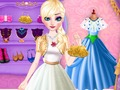 Mäng Elsa Kleit Style Proovides  Internetis