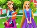 Mäng Printsess Disney kolledži kott Internetis