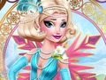 Mäng Jääkuninganna art deco couture Internetis