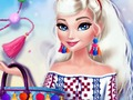 Mäng Elsa tuttekujundus Internetis