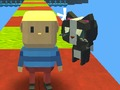 Mäng Kogama kassi parkour Internetis