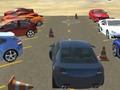 Mäng Autode parkimine Real 3D simulaator  Internetis