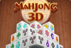Mäng Mahjong 3D Internetis