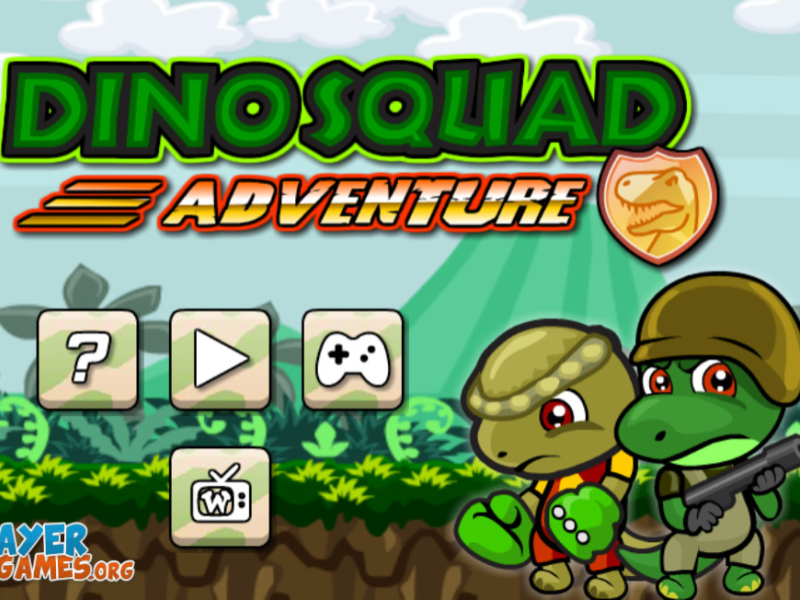 Mäng Dino Squad seiklus  Internetis