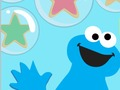 Mäng 123 Sesame Street: küpsise värviline purskkaev  Internetis