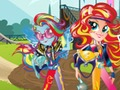 Mäng Tüdrukud Equestriast. Sõprusmängud: motokross  Internetis