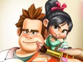 Mäng Vanellope von Cupcake värvimisraamat  Internetis
