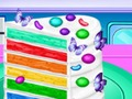 Mäng Vincy Cooking Rainbow sünnipäevatort  Internetis