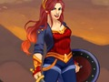Mäng Amazon Warrior Wonder Woman kleit Internetis
