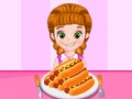 Mäng Princess Hotdogi toitumiskonkurss  Internetis