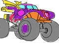 Mäng Monster Trucki värvimisraamat  Internetis