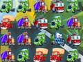 Mäng Multifilmi veoautode matš 3  Internetis