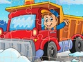 Mäng Talvine veoauto Internetis