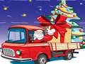 Mäng Santa Trucks pusle  Internetis