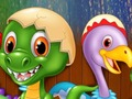 Mäng Dinosauruste värvimisraamat  Internetis