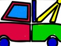Mäng Tagasi kooli: veoautode värvimine  Internetis
