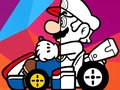Mäng Mario sõidu värvimisraamat  Internetis