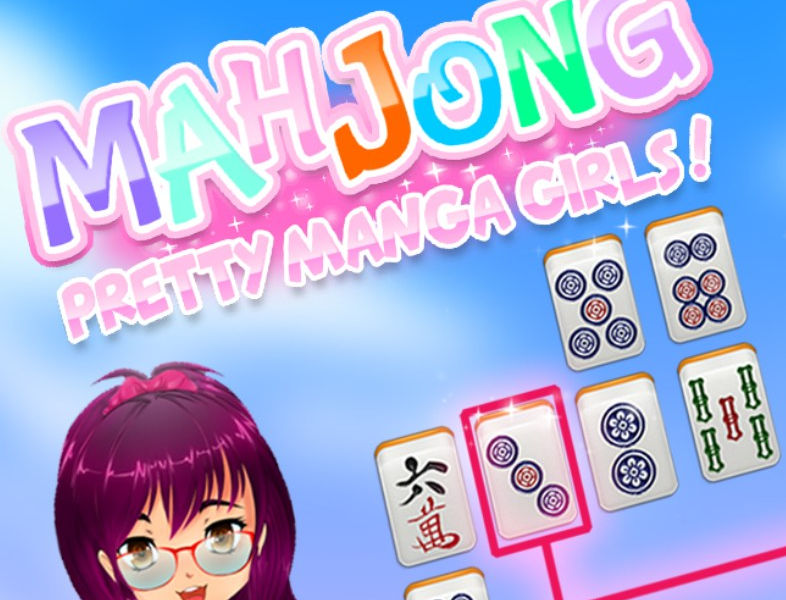 Mäng Mahjong Pretty Manga tüdrukud  Internetis
