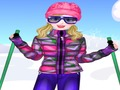 Mäng Õnnelik suusa dressup  Internetis