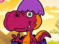 Mäng Jääaja lõbusate dinosauruste värvimine  Internetis
