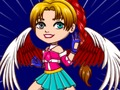 Mäng Chibi võitleja dress up mäng  Internetis