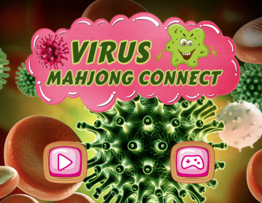 Mäng Viiruse mahjongühendus  Internetis