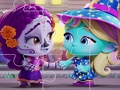 Mäng Super Monster Halloweeni pusle  Internetis