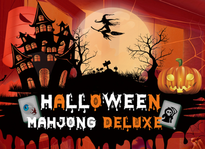 Mäng Halloween Mahjong Deluxe Internetis