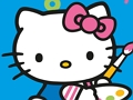 Mäng Värv numbri järgi koos Hello Kittyga  Internetis