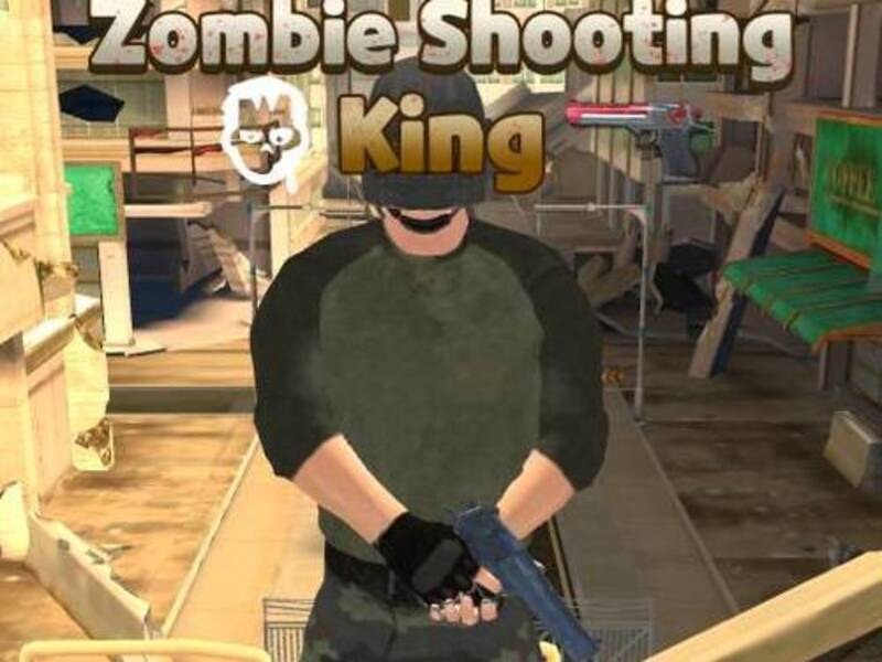 Mäng Zombie tulistav kuningas Internetis