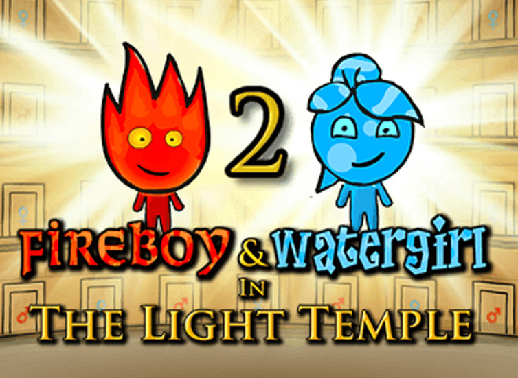 Mäng Fireboy & Watergirl 2 valgustemplis  Internetis