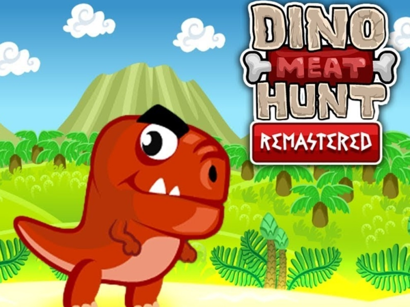 Mäng Dino lihajaht uuendatud  Internetis