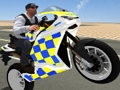 Mäng Super stunt politsei jalgratta simulaator 3D  Internetis