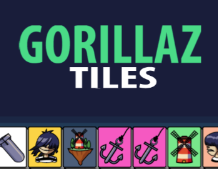 Mäng Ootamatu Gorillazi plaadid  Internetis