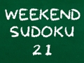 Mäng Nädalavahetus Sudoku 21  Internetis