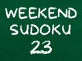 Mäng Nädalavahetus Sudoku 23  Internetis
