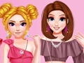 Mäng Trendikas ruffle kärpimine top dress up  Internetis