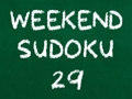 Mäng Nädalavahetuse sudoku 29  Internetis