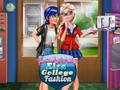 Mäng Lepatriinu Elsa College Fashion  Internetis