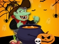Mäng Nõiasõna Halloweeni puslemäng  Internetis
