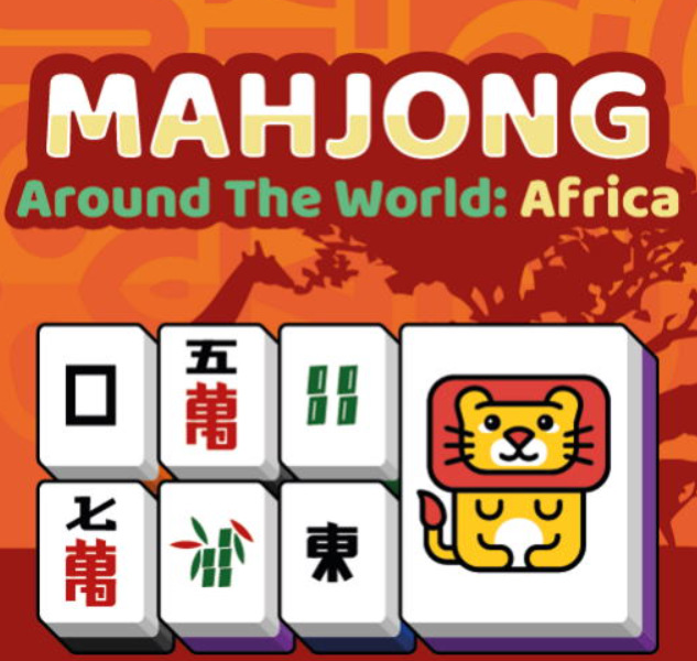 Mäng Mahjong ümber maailma Aafrika  Internetis