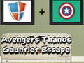 Mäng Avengers Thanos Gauntleti põgenemine  Internetis