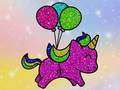 Mäng Värvimisraamat Glitter Unicorns  Internetis