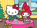 Mäng Hello Kitty ja sõprade jõuluõhtusöök  Internetis